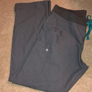 FIGS graphite scrub pants